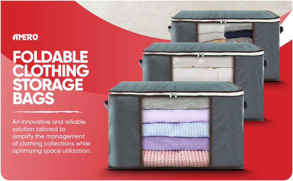 Foldable Clothes Storage Bags - 2